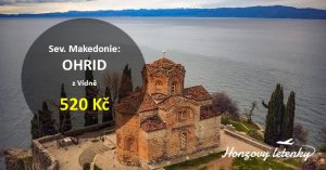 Levné letenky k Ohridskému jezeru