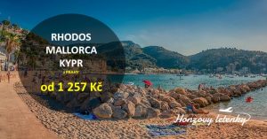 Rhodos, Mallorca i Kypr za 13 stovek